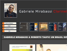 Tablet Screenshot of gabrielemirabassi.com